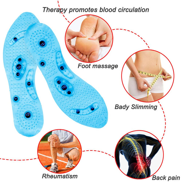 Magnet Massage Magnetic Therapy massage Insoles EaseTotal    